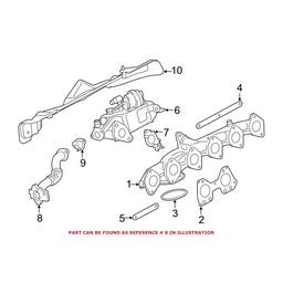 BMW EGR Tube 11718513695